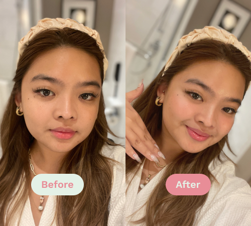 Before/After image