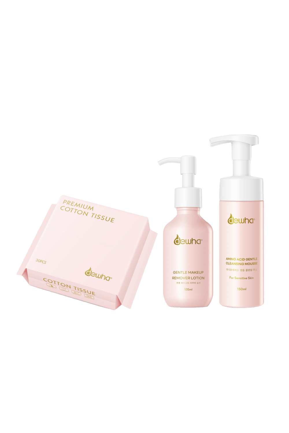 Gentle Makeup Remover Lotion (135ML) + Amino Acid Gentle Cleansing Mousse (150ML) - Gift! 🎁