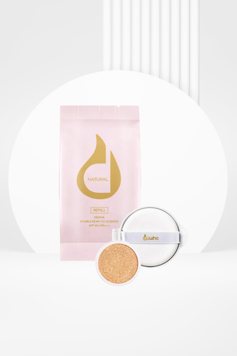 Double Dewy CC Cushion – Refill Pack - Dewha