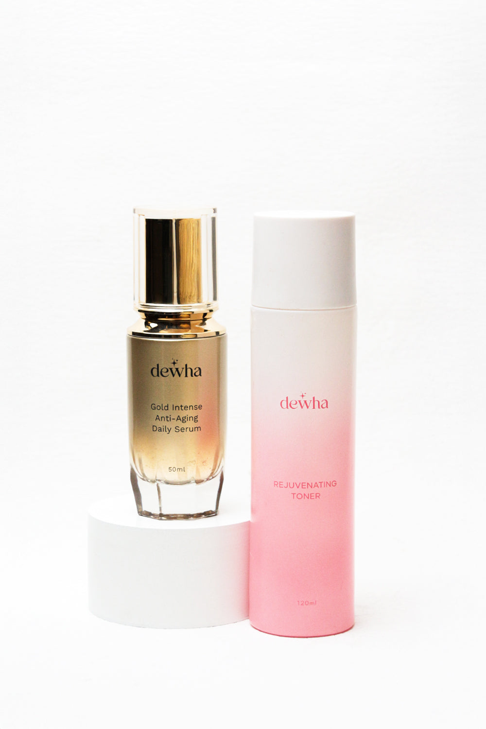 Timeless Glow Duo: Toner + 24K Gold Serum