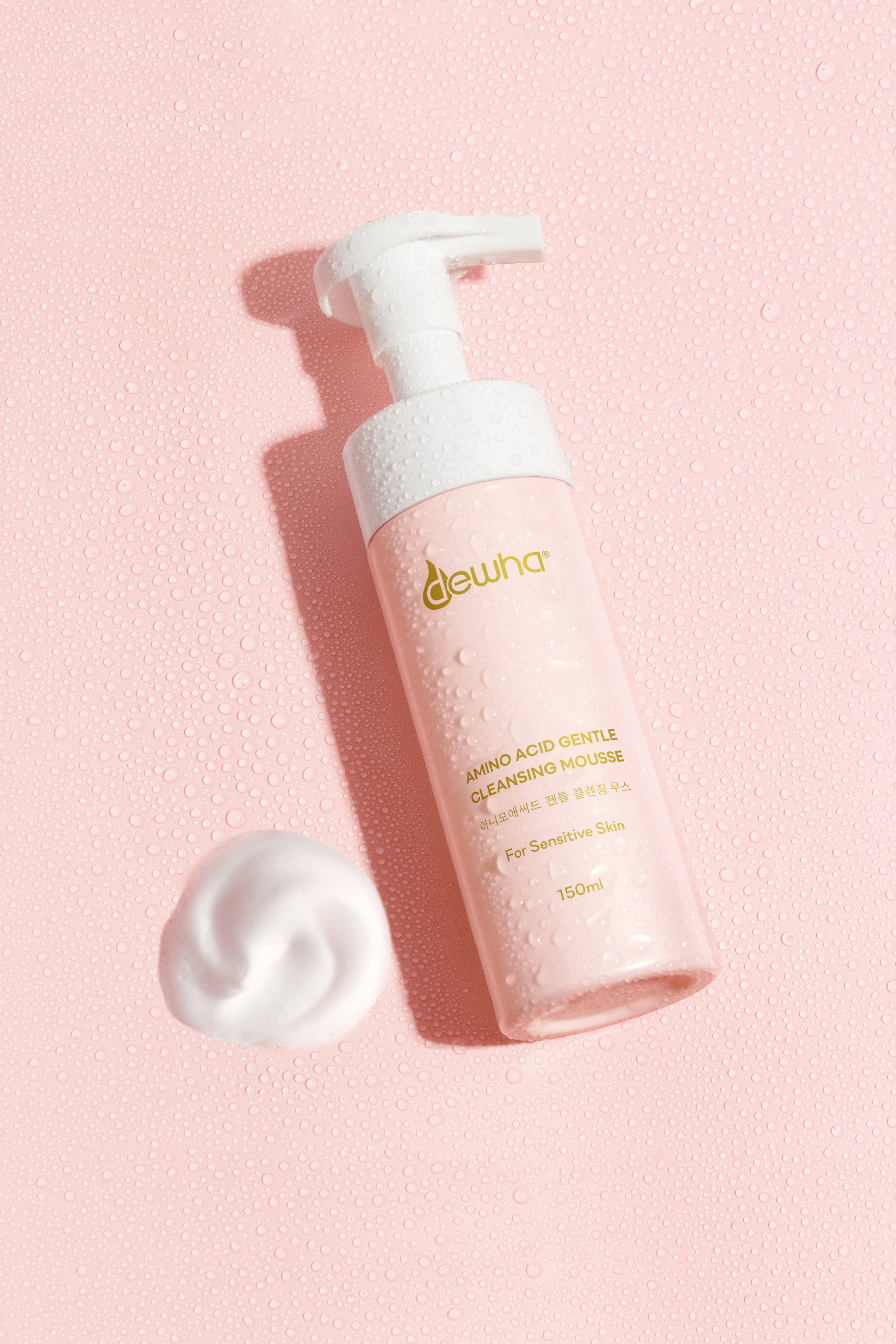 Amino Acid Gentle Cleansing Mousse (150ML) - Dewha