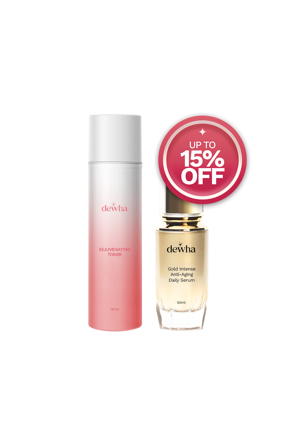 Timeless Glow Duo: Toner + 24K Gold Serum