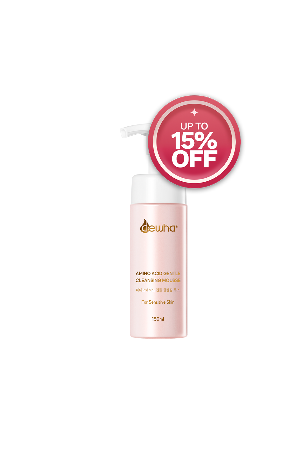 Amino Acid Gentle Cleansing Mousse (150ML) - Special Price