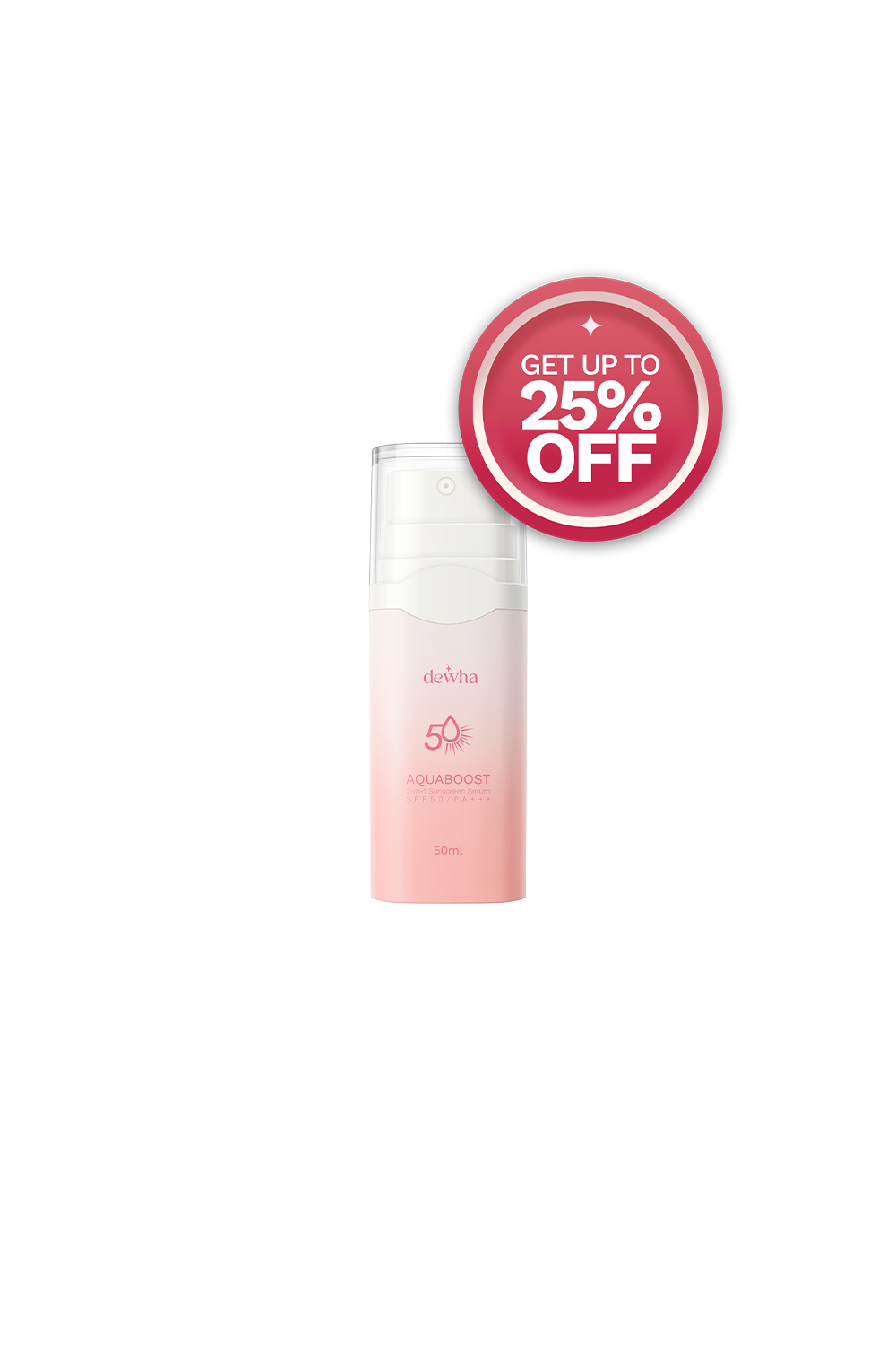 AquaBoost 2-in-1 Sunscreen Serum