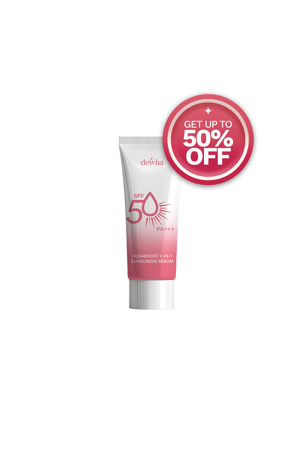 NEW FORMULA: AquaBoost 2-in-1 Sunscreen Serum