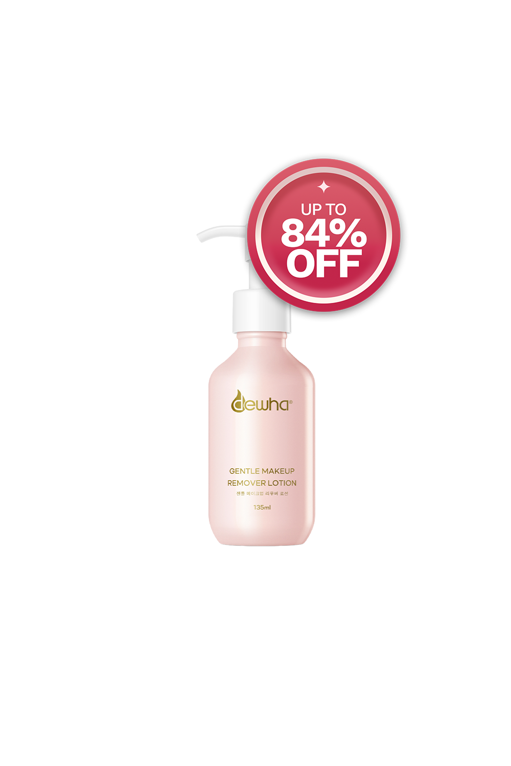 Gentle Makeup Remover Lotion (135Ml) + Premium Tissues (1 Pack)