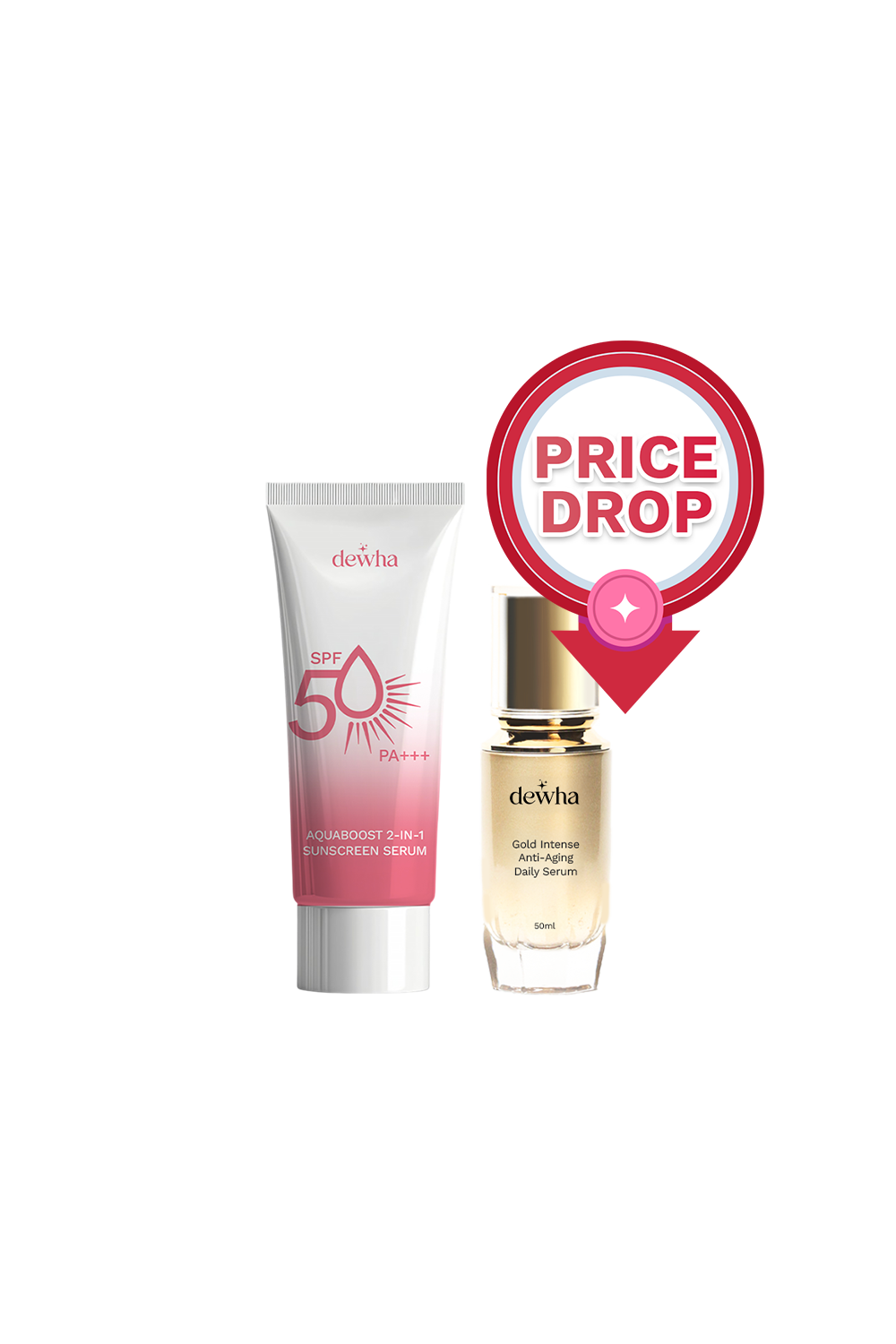 Skin Luminize Duo: Gold Serum + Sunscreen