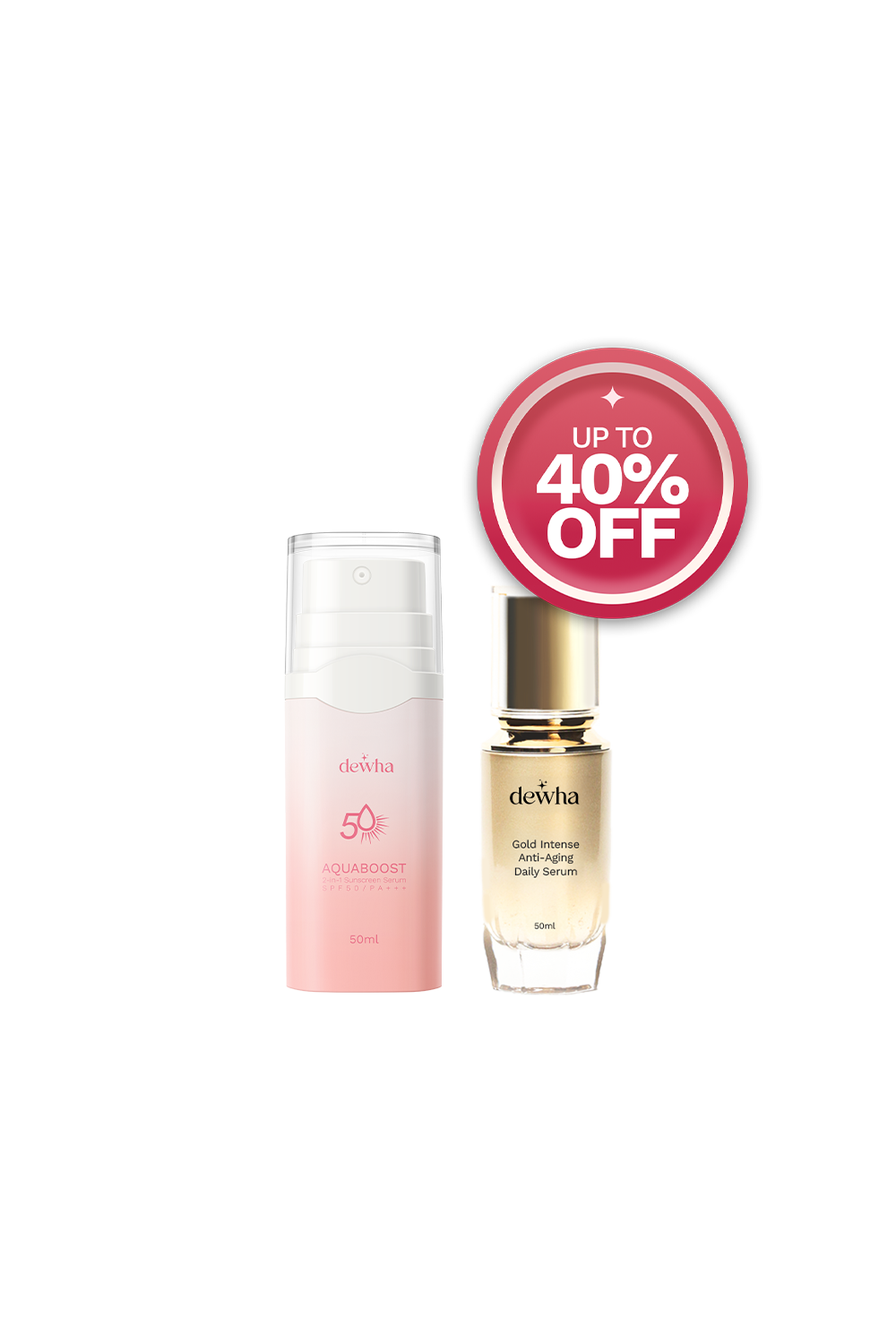 Skin Luminize Duo: Gold Serum + Sunscreen