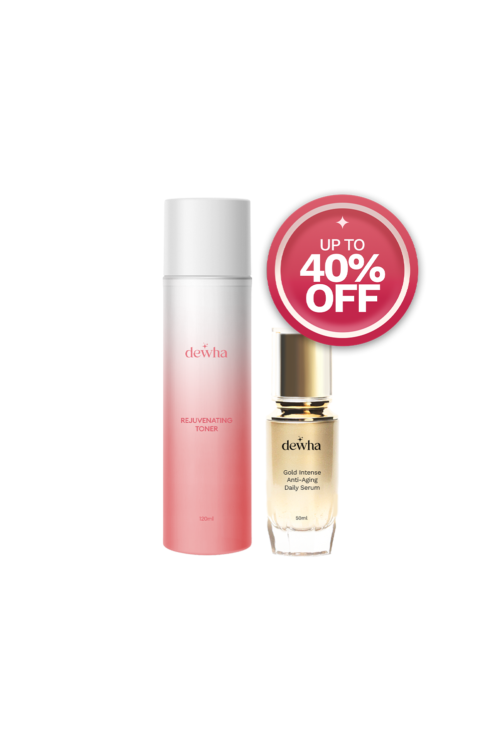 Timeless Glow Duo: Toner + 24K Gold Serum