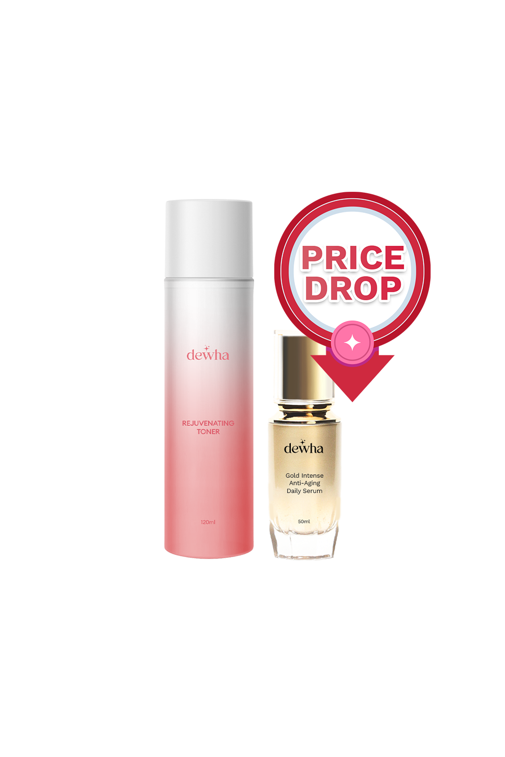 Timeless Glow Duo: Toner + 24K Gold Serum