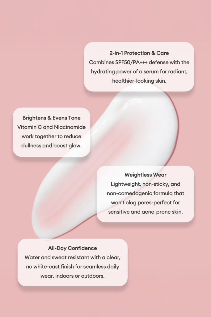 AquaBoost 2-in-1 Sunscreen Serum