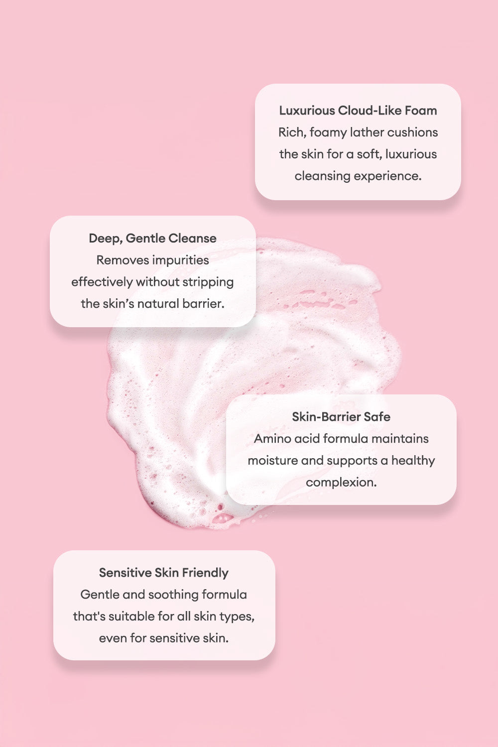 Amino Acid Gentle Cleansing Mousse (150ML) - Special Price