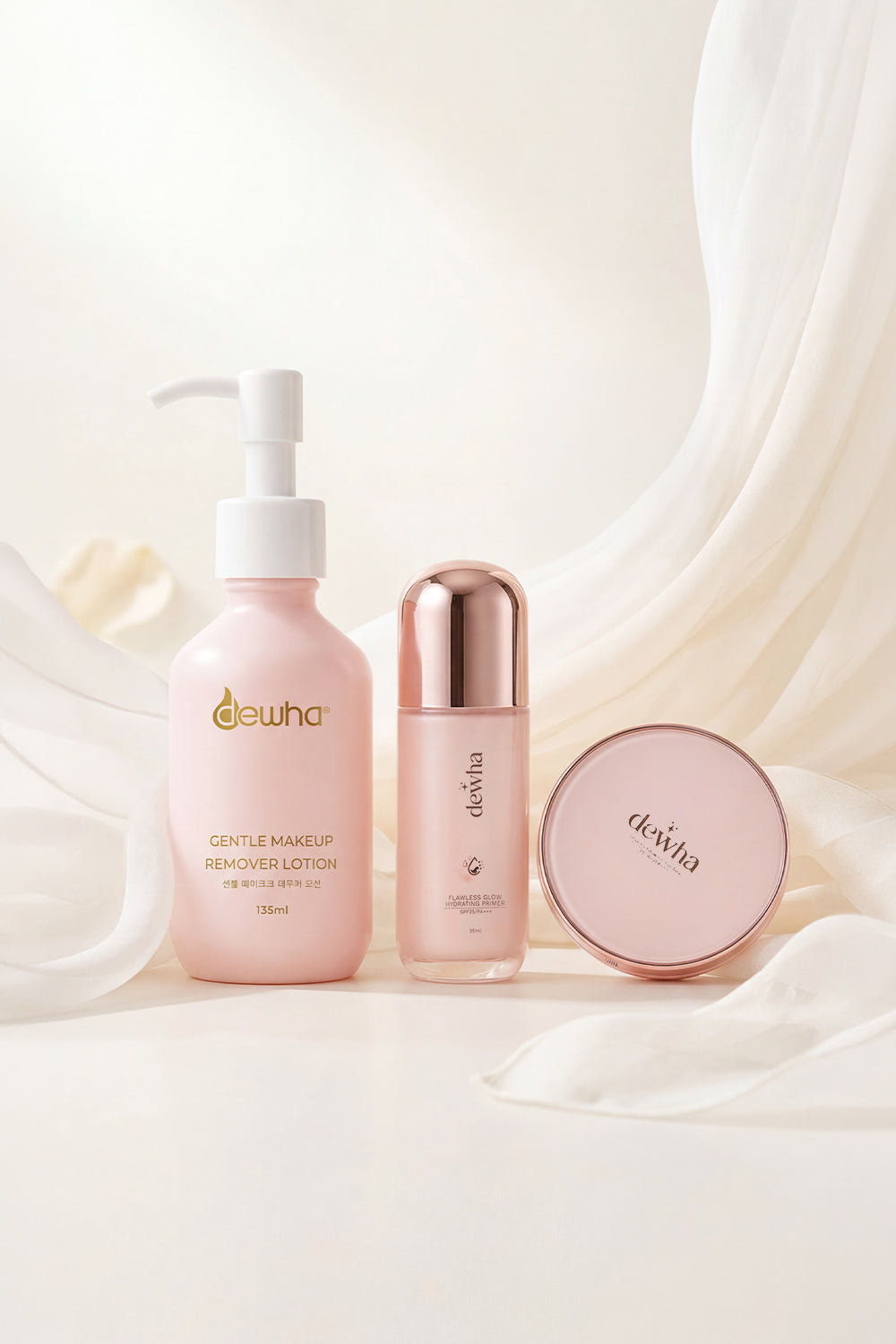 Glass Skin Trio: Miracle Glow Duo + Gentle Makeup Remover Lotion