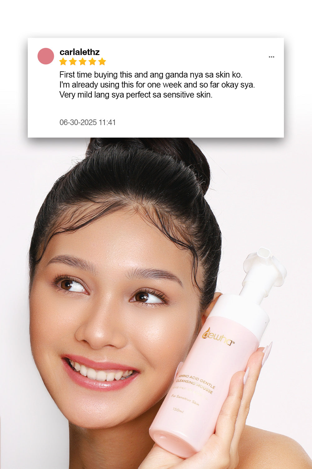 Gentle Makeup Remover Lotion (135Ml) + Amino Acid Gentle Cleansing Mousse (150Ml)