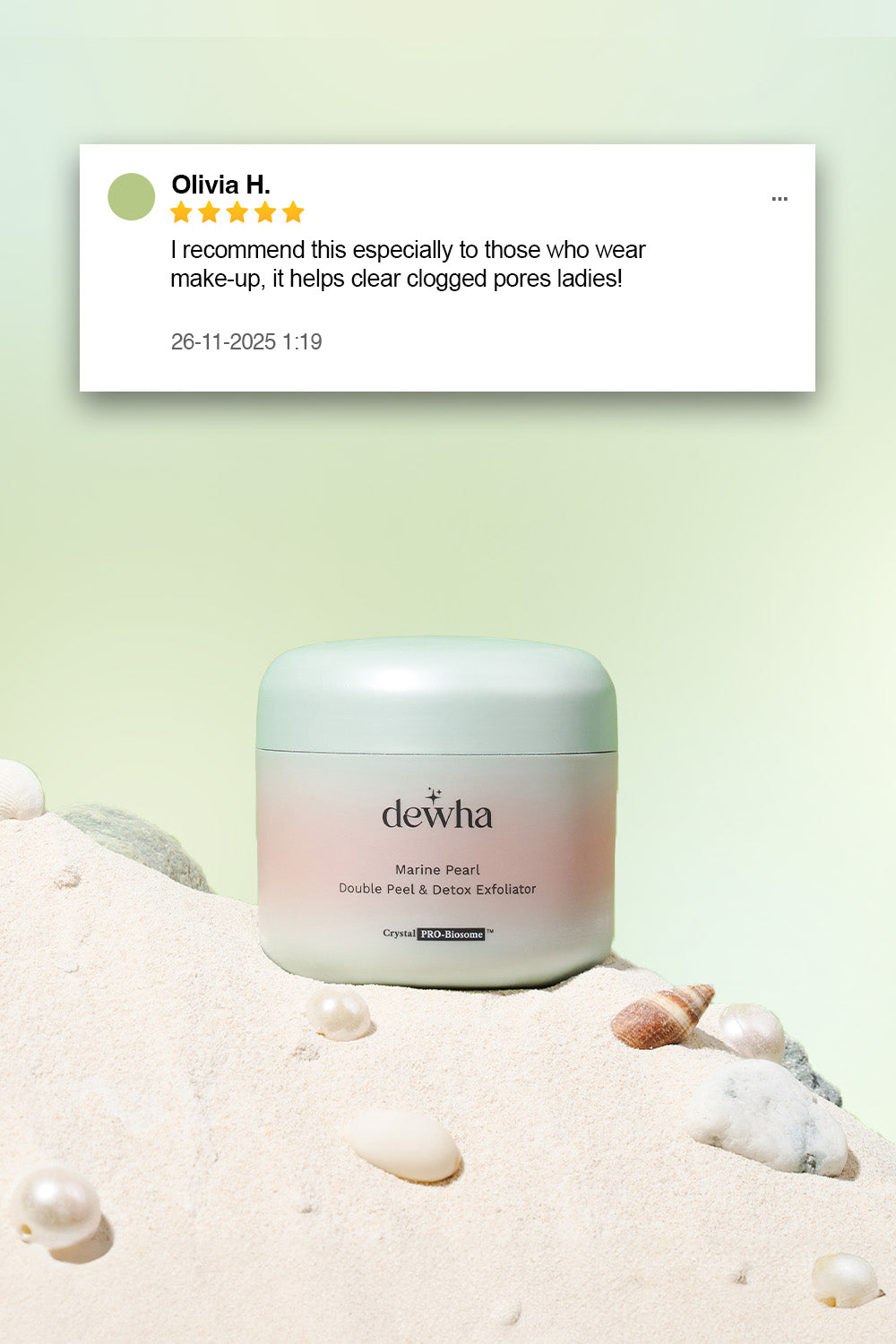 Marine Pearl Double Peel & Detox Exfoliator