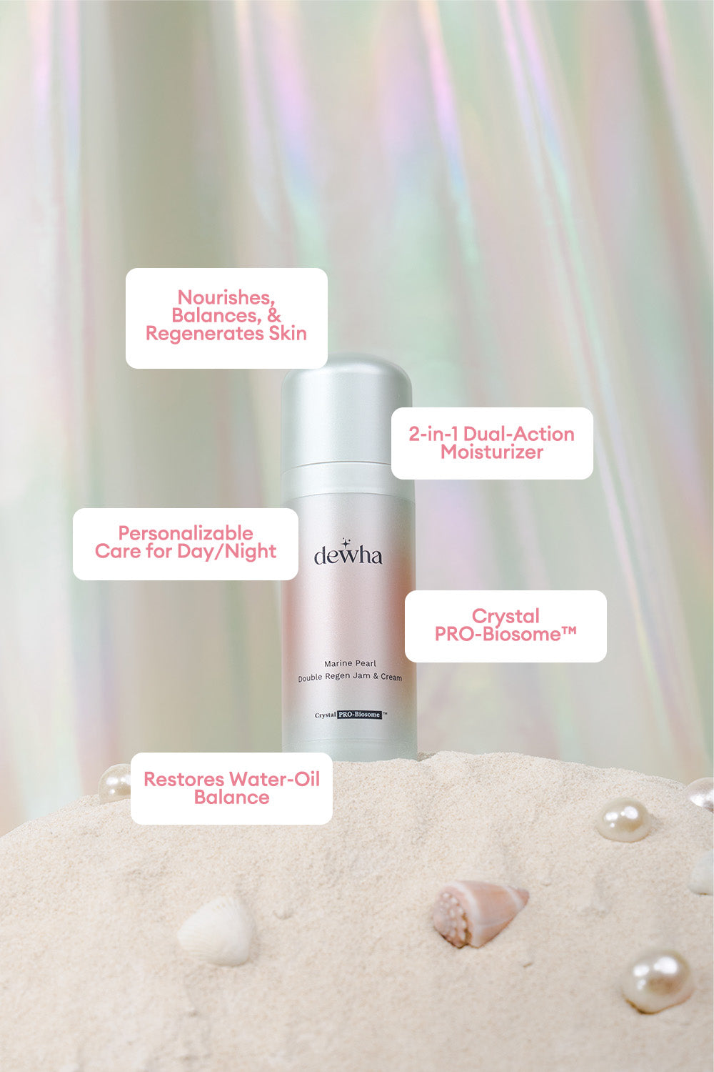 Marine Pearl Double Regen Jam & Cream