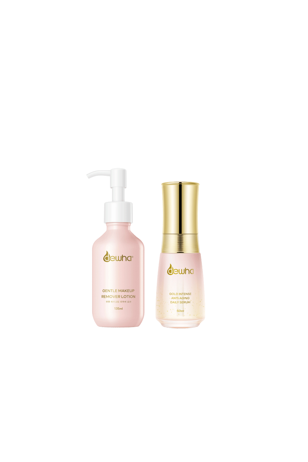 Gentle Makeup Remover Lotion (135Ml) + Gold Intense Anti-Aging Daily Serum (50Ml)