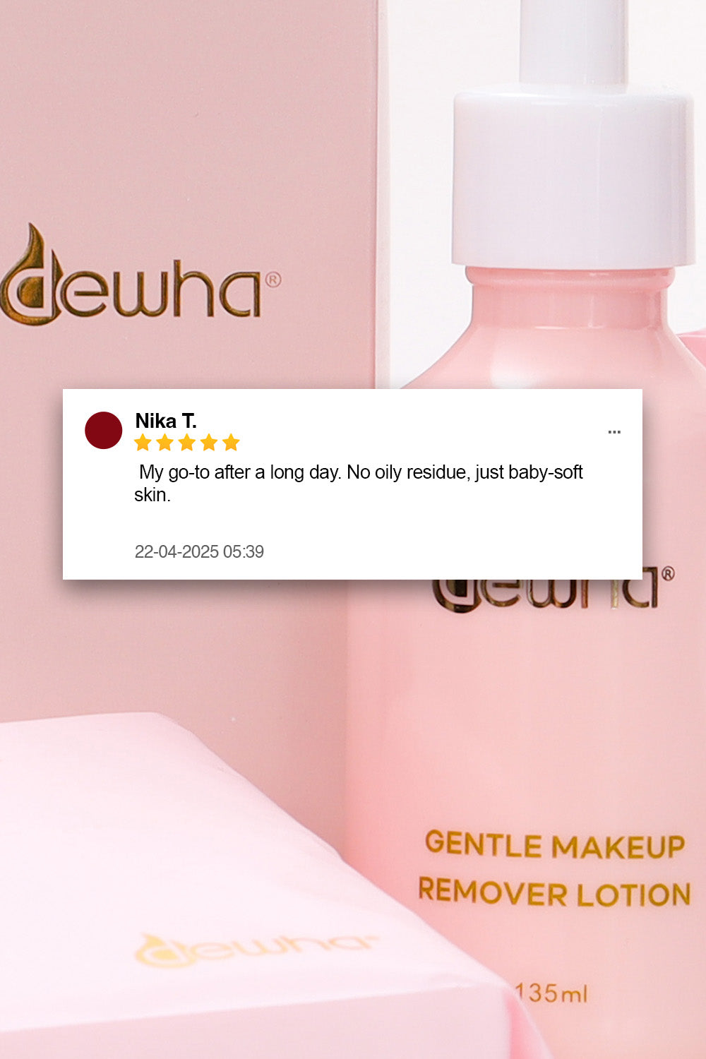 Gentle Makeup Remover Lotion (135Ml)