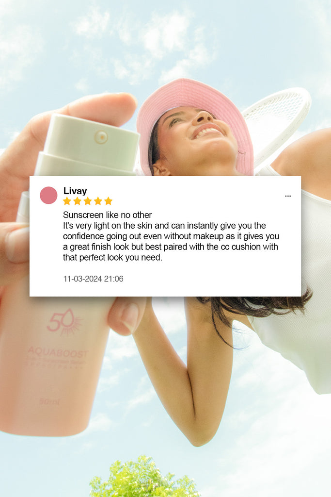 AquaBoost 2-in-1 Sunscreen Serum