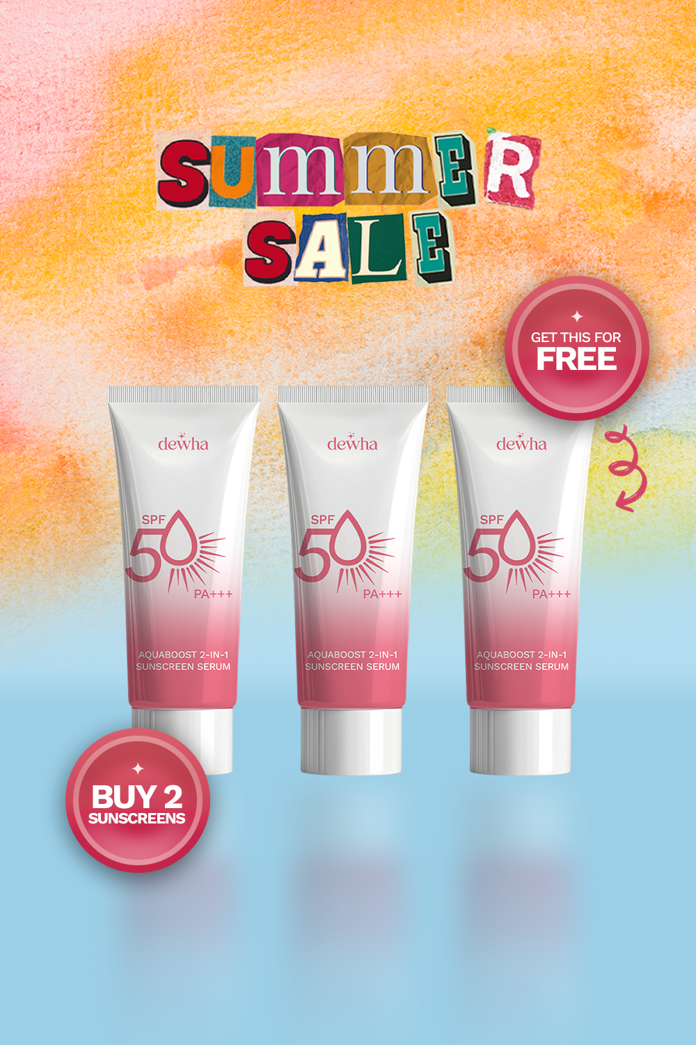 NEW FORMULA: AquaBoost 2-in-1 Sunscreen Serum