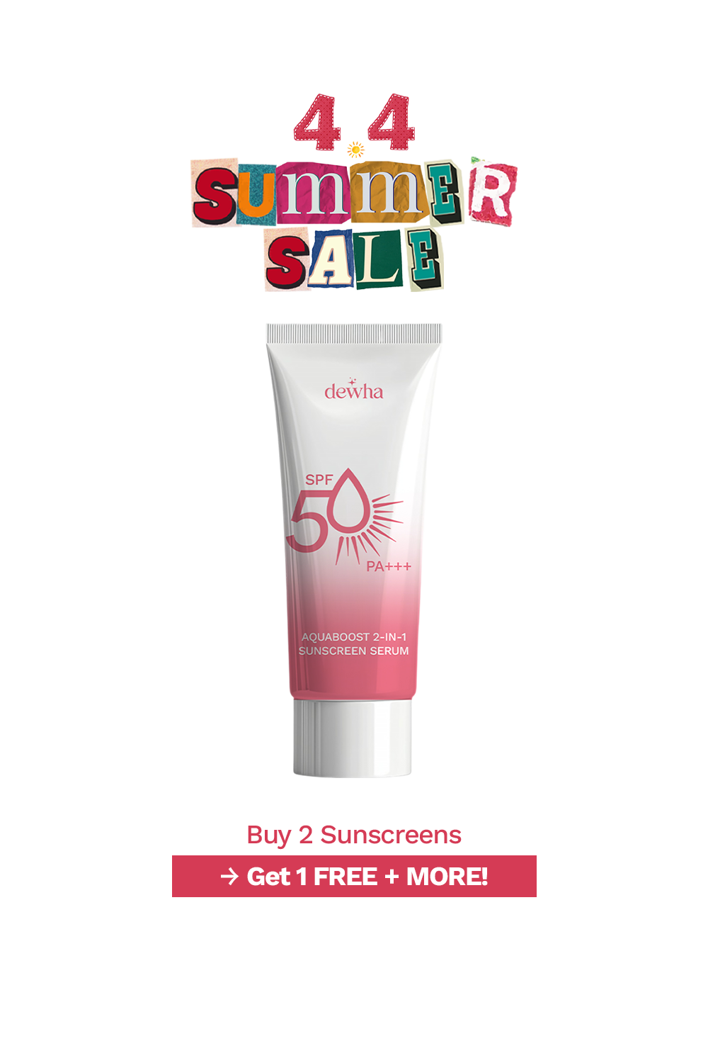 NEW FORMULA: AquaBoost 2-in-1 Sunscreen Serum