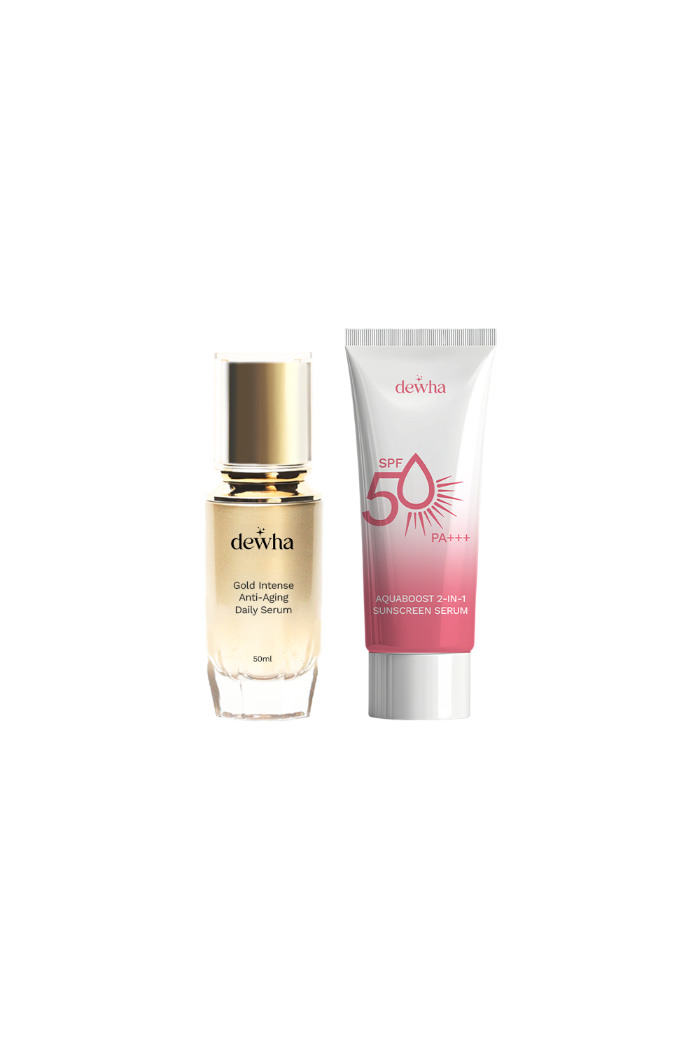 Skin Luminize Duo: Gold Serum + Sunscreen