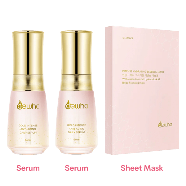 Bundle 2 - 2 Serums, 1 Sheet Mask